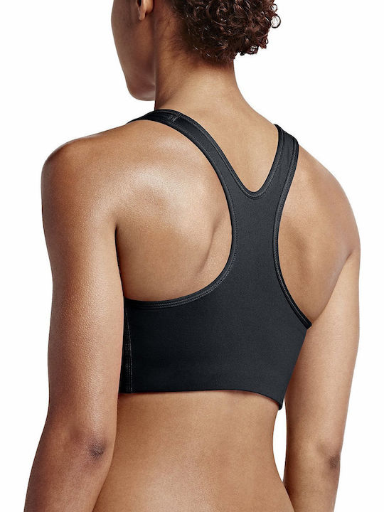 Pro Classic Swoosh Damen Sport-BH Schwarz