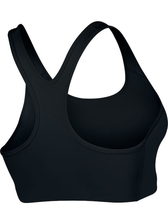 Pro Classic Swoosh Damen Sport-BH Schwarz