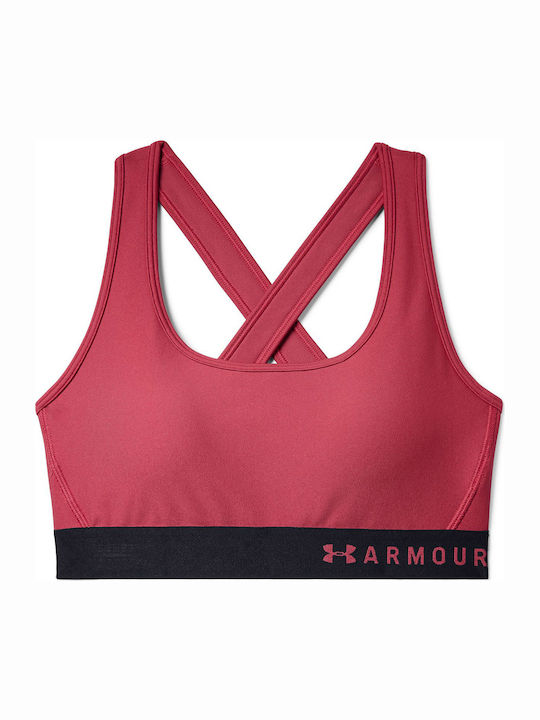 Basic Mid Crossback Bra Femei Atletic Sutien sport Roz