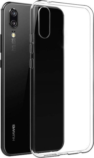 TPU Back Cover Σιλικόνης 0.5mm Διάφανο (Huawei P20 Pro)