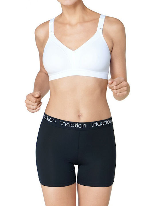 Triaction Wellness Athletic Athletic Bra without Padding without Underwire White