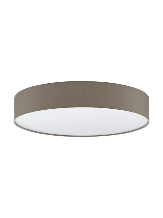 Eglo Romao Modern Fabric Ceiling Light with Integrated LED 57pcs Gray