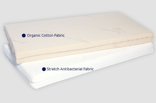 Greco Strom Mattress Crib Thetis with Memory Foam 75cmx140cmx11cm