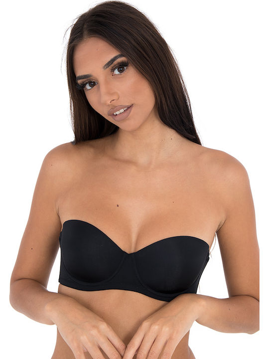 Secret Bra without Padding Underwire Black
