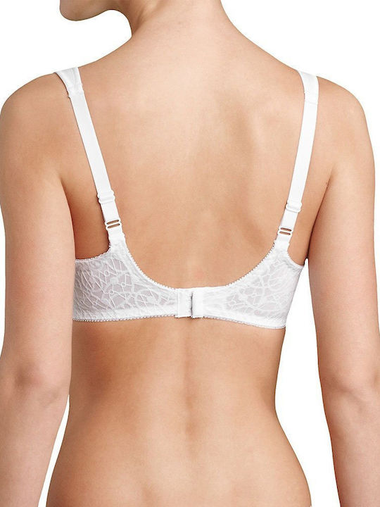 Comfort Minimizer Minimizer Bra without Padding Underwire White