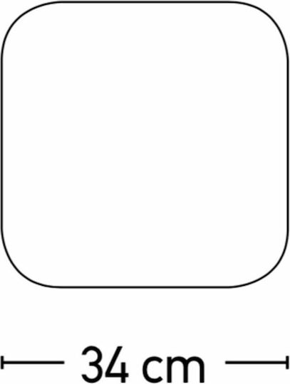 Inlight Εξωτερικό LED Panel 24W 34x34εκ. Inlight Εξωτερικό LED Panel 24W 34x34εκ.