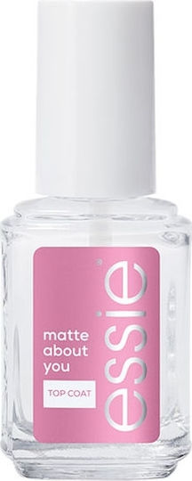 Essie About You Top Coat pentru lacuri de unghii obișnuite Matifiant 15ml