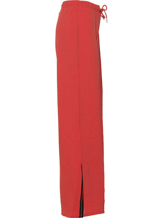 Edit Sweatpants Wide Red