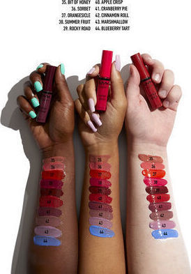 NYX Professional Makeup Butter Gloss Lip Gloss Blueberry Tart 8ml