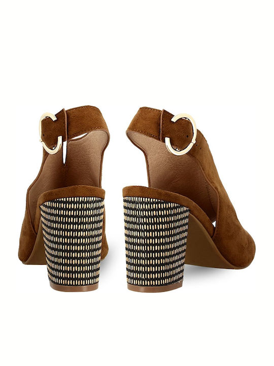 Sandalen Tabac Braun