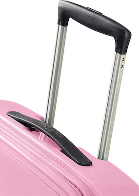 American Tourister Sunside Spinner Exp Medium Travel Suitcase Hard Pink with 4 Wheels Height 67.5cm