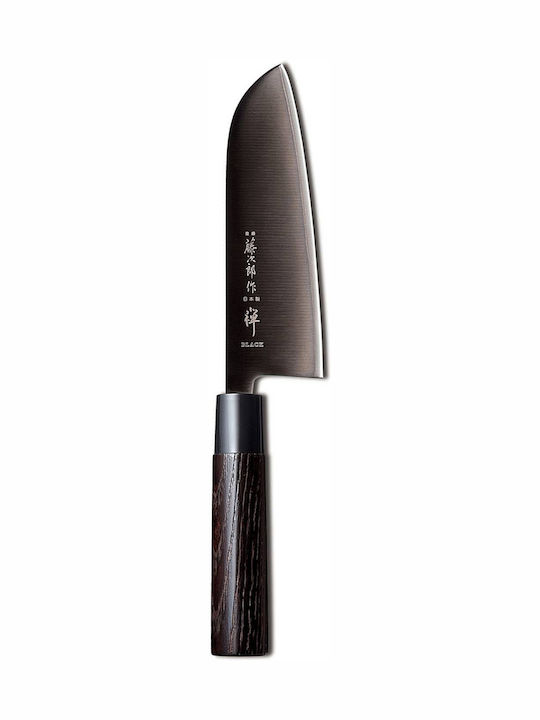 Tojiro Black Zen Santoku Knife of Stainless Steel 16.5cm FD-1567