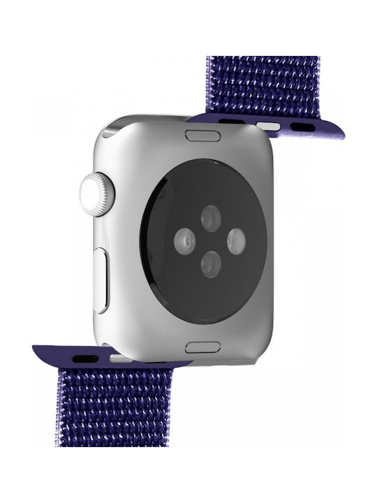 Puro Sport Band Strap Fabric Blue (Apple Watch 44/45/46mm/Ultra 49mm) AW44SPORT-SPBLUE