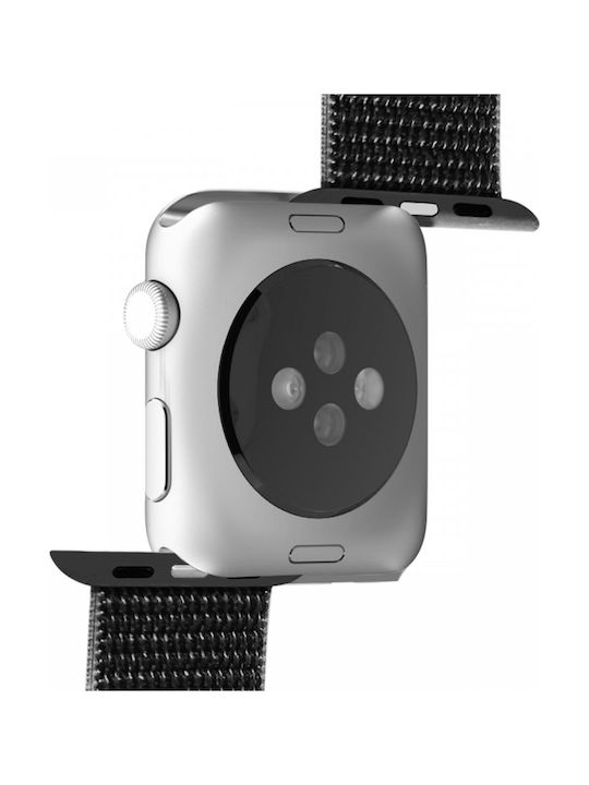 Puro Sport Band Λουράκι Υφασμάτινο Μαύρο (Apple Watch 38/40/41mm)