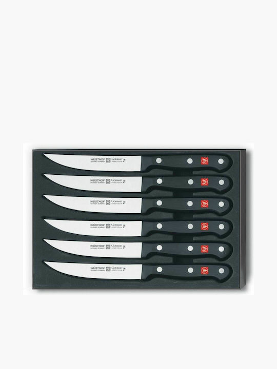 Wusthof Gourmet Food Knives of Stainless Steel 12cm 9728 1125060601 6pcs