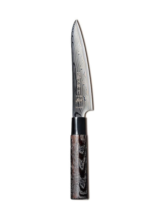 Tojiro Shippu Black General Use Knife of Damascus Steel 13cm FD-1592