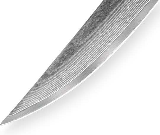 Samura Damascus Μαχαίρι Κρέατος από Δαμασκηνό Ατσάλι 12cm