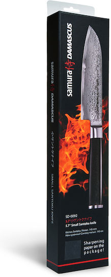 Samura Damascus Нож Santoku от Дамаска Стомана 14.5см