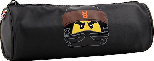 LEGO Ninjago Earth Dragon Pencil Case Barrel with 1 Compartment Black