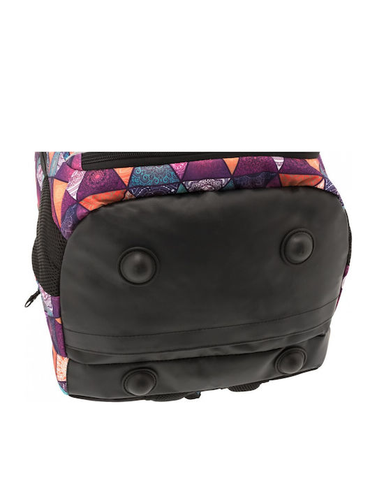 Polo Patterns School Bag Backpack Junior High-High School Multicolour 30Liters 2019