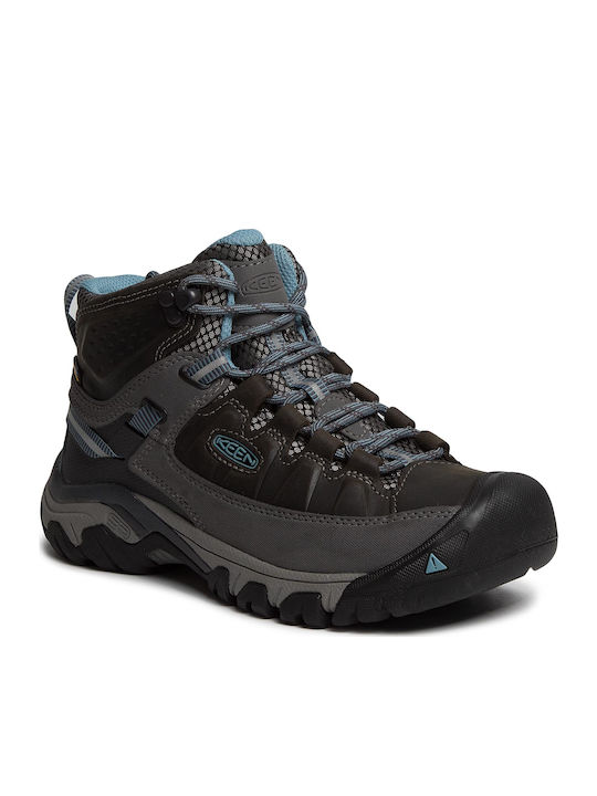 Keen Targhee III Mid WP Дамски Планински Черни