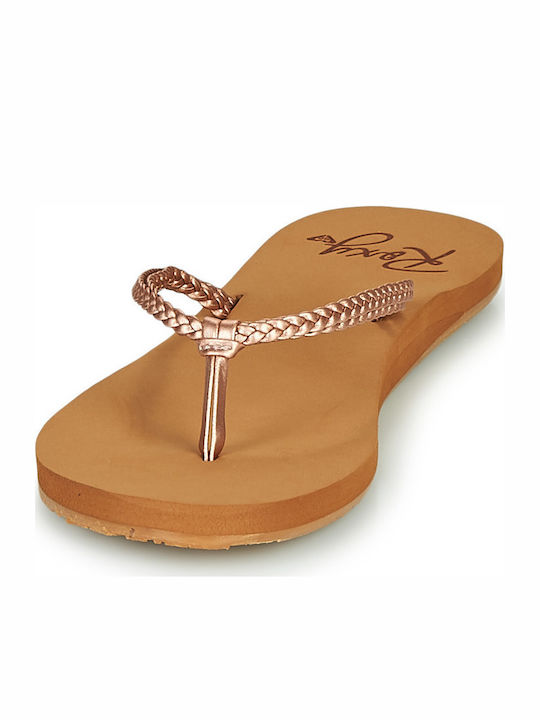 Costas Women's Flip Flops Gold