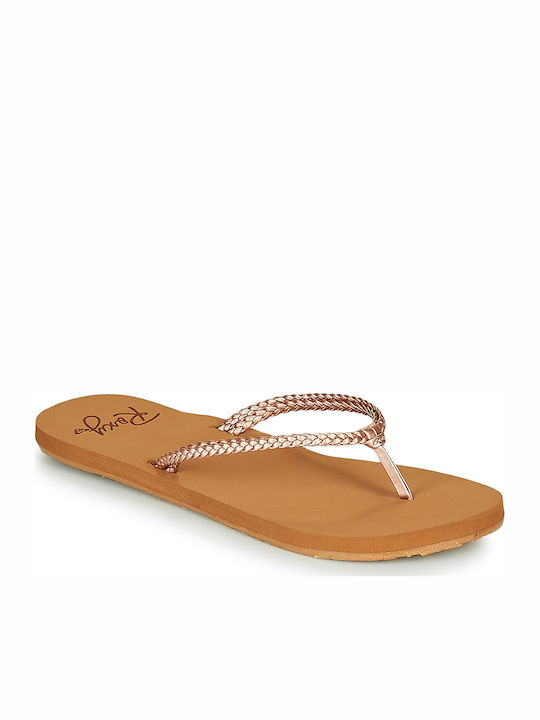 Costas Women's Flip Flops Gold