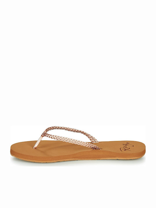 Costas Women's Flip Flops Gold
