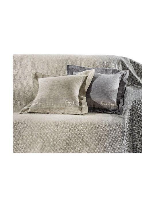 Guy Laroche Decorative Pillow Case Savoy Smoke Grey 50x50cm