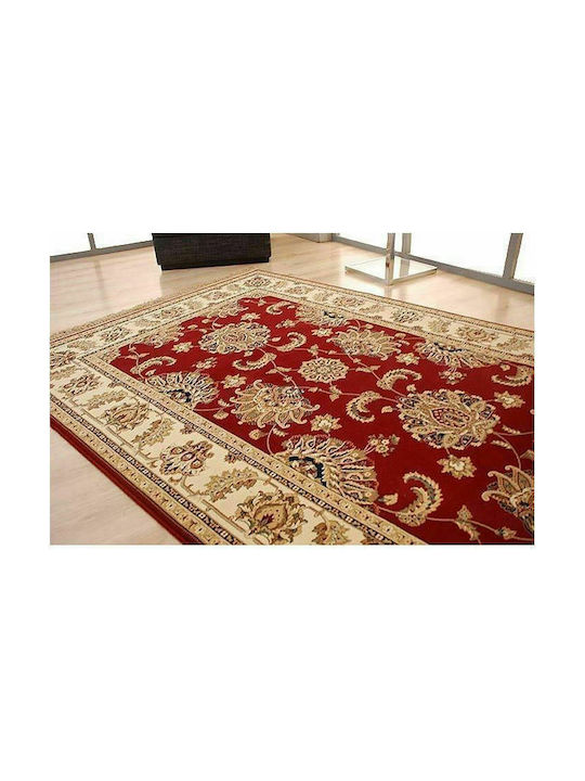 Royal Carpet 8404 Teppich Rechteckig mit Fransen Sherazad Red