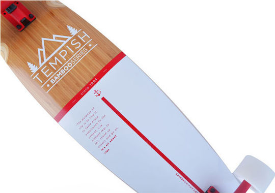 Tempish Flow Bamboo 9.4" Complete Longboard Πολύχρωμο