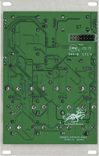 EarthQuaker Devices Πετάλι Reverb Ηλεκτρικής Κιθάρας και Ηλεκτρικού Μπάσου Afterneath Reverberator