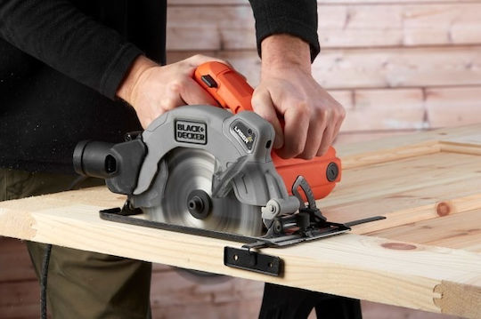 Black & Decker -QS Circular Saw 1250W with Dust Extraction System