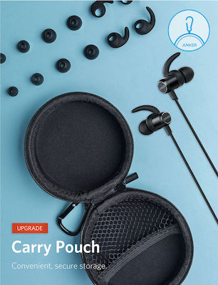 Anker Soundbuds Slim+ In-ear Bluetooth Handsfree Μαύρο