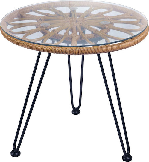 Sitting Room Totem Free Standing 50x50x47cm Beige Sitting Room Totem Free Standing 50x50x47cm Beige