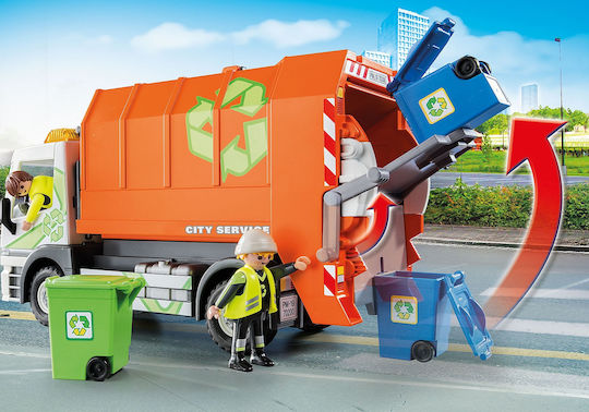 Playmobil Живот в града Recycling Truck за 4+ години години