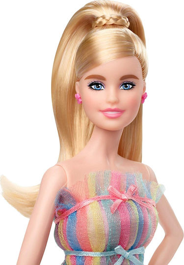 Barbie Birthday Wishes Χαρούμενα Γενέθλια Συλλεκτική Κούκλα για 6+ Ετών (Διάφορα Σχέδια) 1τμχ