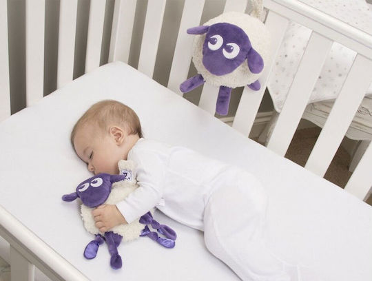 Sweet Dreamers Baby Cloth Ewan Snuggly Sheep Purple Purple