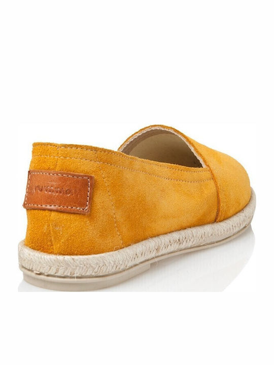 Women's Suede Espadrilles Orange