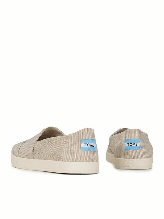 Avalon Women's Fabric Espadrilles Gold