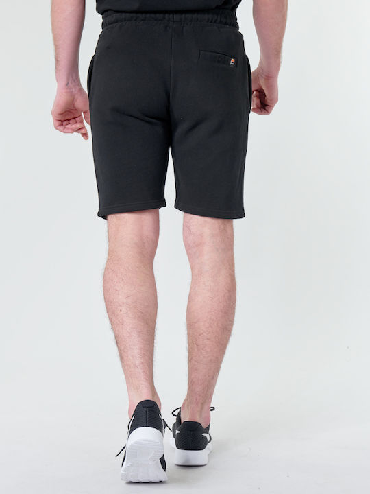 Ellesse Bossini Men's Sports Monochrome Shorts Black