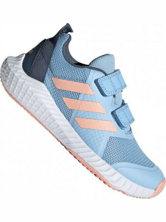 FortaGym CF K Incaltaminte Sport Copii Alergare Cu Închidere Hoop & Loop Albastru Deschis Glow / Roz Glow / Albastru Închis Tech