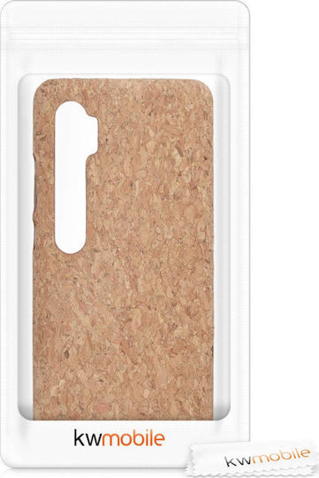 KWmobile Cork Umschlag Rückseite Hölzern Braun (Xiaomi Mi Note 10 / Mi Note 10 Pro)