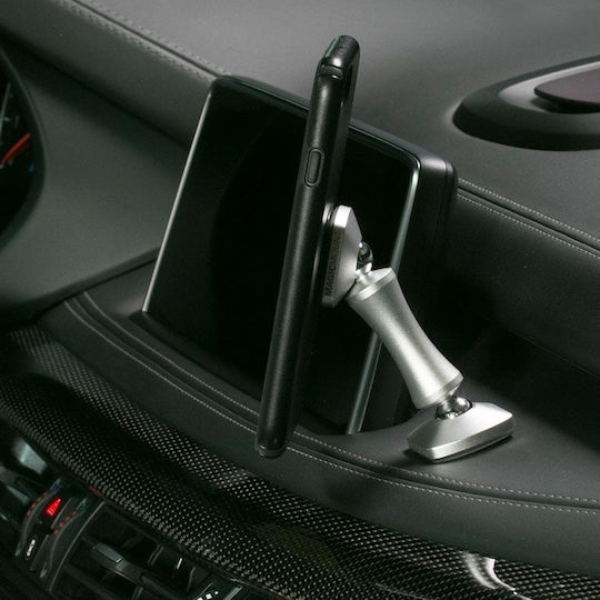 Scosche MagicMount Elite Double Pivot Car Mobile Device Mount with Magnet Grey