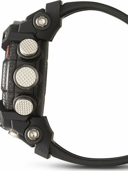 Casio G-Shock Master of G-Land Mudmaster Analog/Digital Men's Watch 52.9mm Battery with Black Rubber Strap