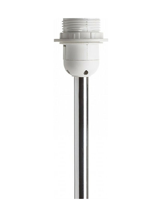 Rendl Light Studio Nyc Floor Base Floor Lamp H127xW23cm. with Socket for Bulb E27 Silver