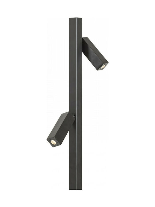 Rendl Light Studio Fado Floor LED Floor Lamp H156xW31cm. with Warm White Light Black