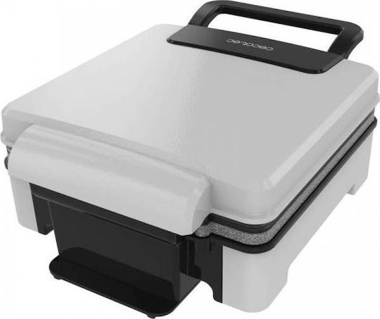 Cecotec Fun Gofrestone Double Aparat Vafe pentru Vafe Rectangulare cu 2 Compartimente 1200W