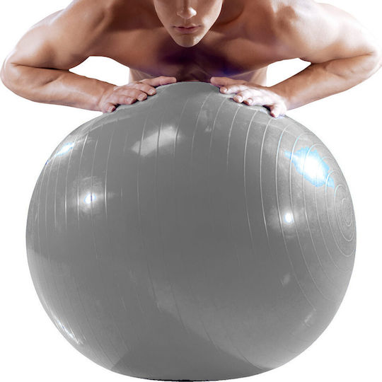 AMILA Ball Pilates 75cm , 1.80kg in Gray Color