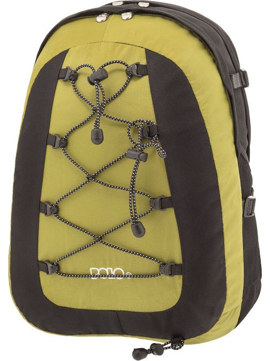Polo Offpist School Bag Backpack Junior High-High School Green with Water Bottle Holder 28Liters 2021
